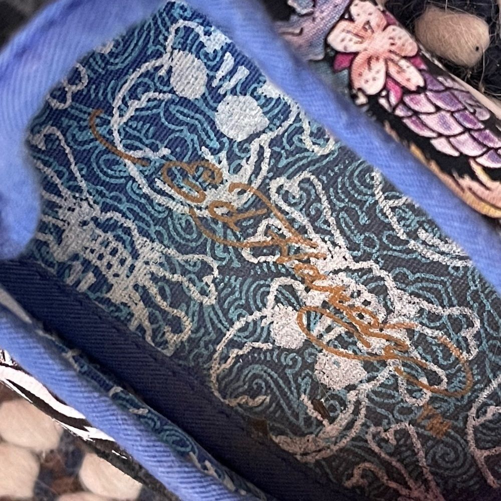 Don Ed Hardy Design shoes sz 5 - Picture 5 of 9